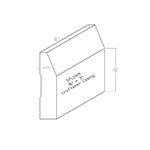 3/4" x 3" Poplar Custom Casing - SPL1326