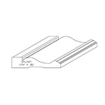 0.750" x 3-1/2" F/J Primed Poplar Custom Casing - SPL1327