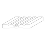 3/4" x 5.470" F/J Primed Poplar Custom Casing - SPL1328