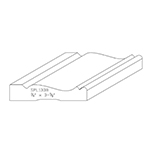 3/4" x 3-5/8" -F/J Primed Poplar Custom Casing - SPL1338