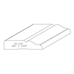 0.820" x 3.520" Natural Alder Custom Casing - SPL1342