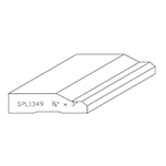 3/4" x 3" F/J Primed Poplar Custom Casing - SPL1349