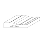 0.830" x 3.845" F/J Primed Poplar Custom Casing - SPL1351