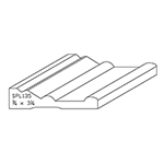 3/4" x 3-1/4" Cherry Custom Casing - SPL135