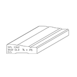 3/4" x 2-1/2" F/J Primed Poplar Custom Casing - SPL1362