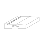 3/4" x 3-1/2" F/J Primed Poplar Custom Casing - SPL1382