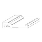 1" x 4-1/2" Ash Custom Casing - SPL1384