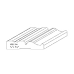 3/4" x 3-1/2" F/J Primed Poplar Custom Casing - SPL1386