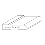 3/4" x 3-1/2" F/J Primed Poplar Custom Casing - SPL1405