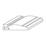 3/4" x 3-1/2" Poplar Custom Casing - SPL142