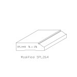 3/4" X 2-3/4" F/J Primed Poplar Custom Casing