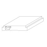 3/4" X 4" F/J Primed Poplar Custom Casing