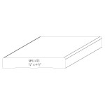 3/4" X 4-1/2" F/J Primed Poplar Custom Casing