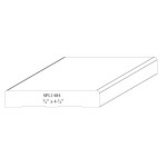 3/4" X 4-1/4" F/J Primed Poplar Custom Casing