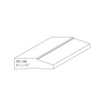 3/4" X 2-3/4" F/J Primed Poplar Custom Casing