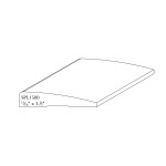 0.687" X 3-1/2" F/J Primed Poplar Custom Casing