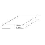 5/8" X 3-1/2" F/J Primed Poplar Custom Casing