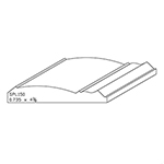 0.735" x 4-3/8" Poplar Custom Casing - SPL150