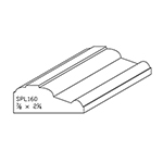 0.890" x 2.260" Hard Maple Custom Casing - SPL160