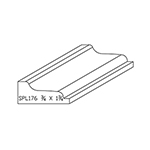 3/4" x 1-3/4" Poplar Custom Casing - SPL176