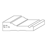 1-5/16" x 4-3/4" Poplar Custom Casing - SPL181