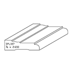 3/4" x 2.650" Quarter Sawn White Oak Custom Casing - SPL187