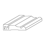 3/4" x 3" F/J Primed Poplar Custom Casing - SPL189