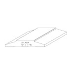 3/4" X 4-5/8" F/J Primed Poplar Custom Chair Rail