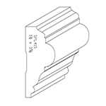 1-1/2" x 3-5/8" Poplar Custom Chair Rail - SPL415