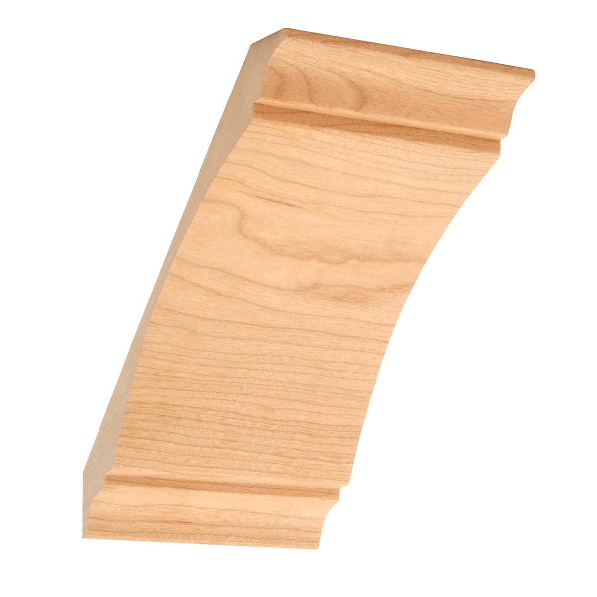 13/16" x 83/4" Cherry Large Colonial Crown Moulding B300