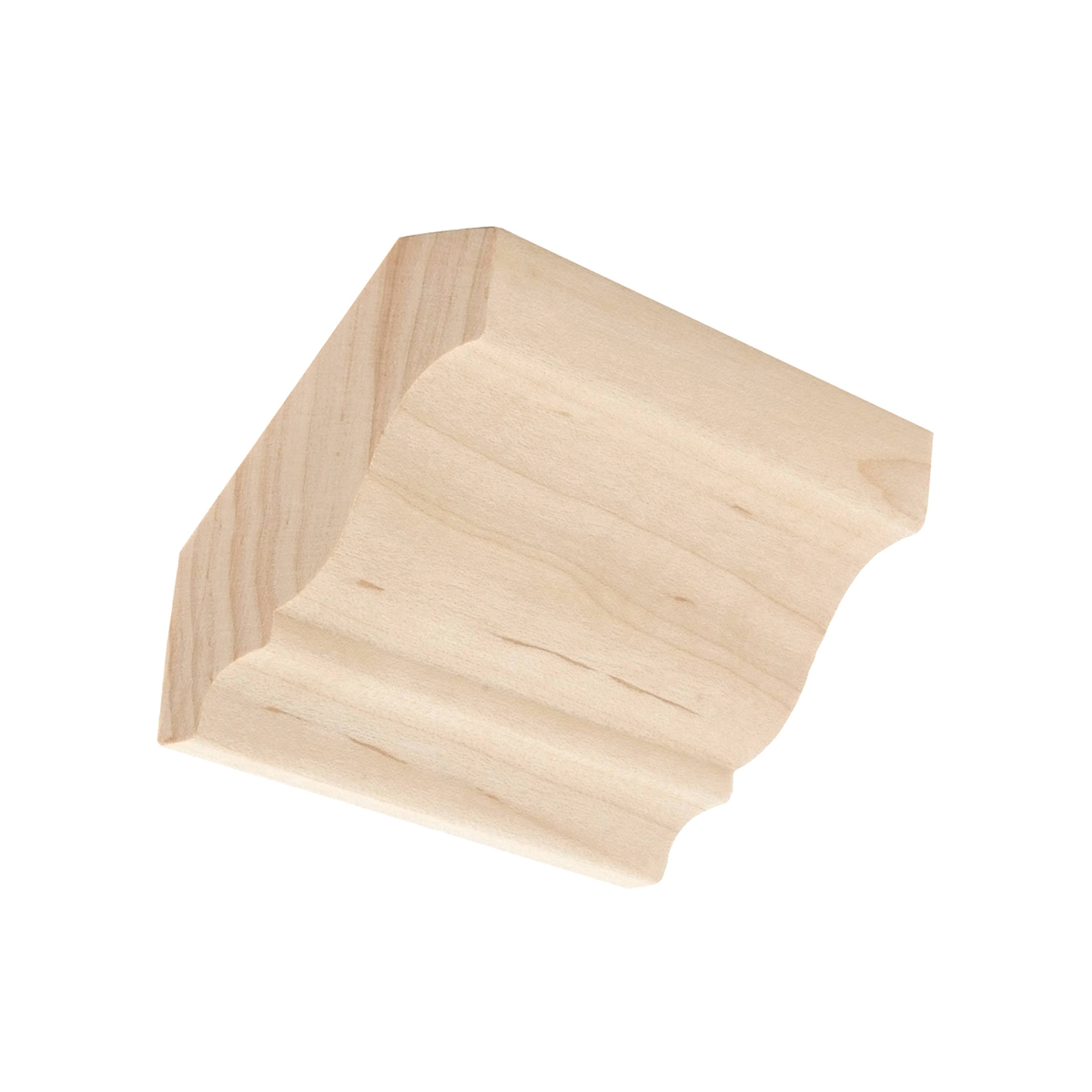 3/4" x 23/4" Hard Maple Crown Moulding B304