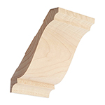 Hard Maple Crown Moulding B301