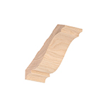 Red Oak Crown Moulding B301