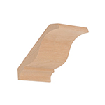 Natural Alder Crown Moulding B302