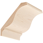 Hard Maple Crown Moulding B302