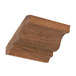 Walnut Crown Moulding B303