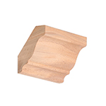 African Mahogany Crown Moulding B304