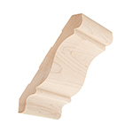 Hard Maple Crown Moulding B308