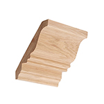 Hickory Crown Moulding B311