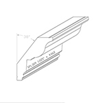 Brazilian Cherry Crown Moulding SPL309