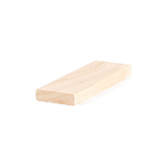 3/8" x 1-3/8" Hard Maple Shaker Style Square Door Stop - B510