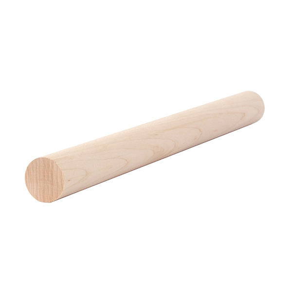 Hard Maple Threaded Dowel Rod 1/2" Sold by the Foot 7 threads per inch wood 