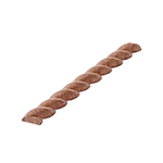 Walnut 5/8" Rope Moulding