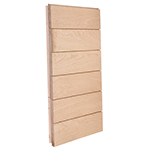 3/4" x 4-1/4" White Oak Ship Lap Interior Siding - B611