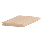 3/8" x 2-7/8" Natural Alder Wainscot B608