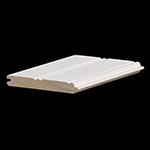 3/8" x 2-7/8" F/J Primed Poplar Wainscot B608