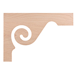 Maple LJ7029 Decorative Stair Bracket