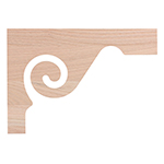 Red Oak LJ7029 Decorative Stair Bracket