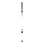 BB160 White Oak 1-3/4" Hampton Baluster