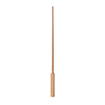 1-1/4" x 34" Cherry Colonial Taper Top Baluster - LJ5035